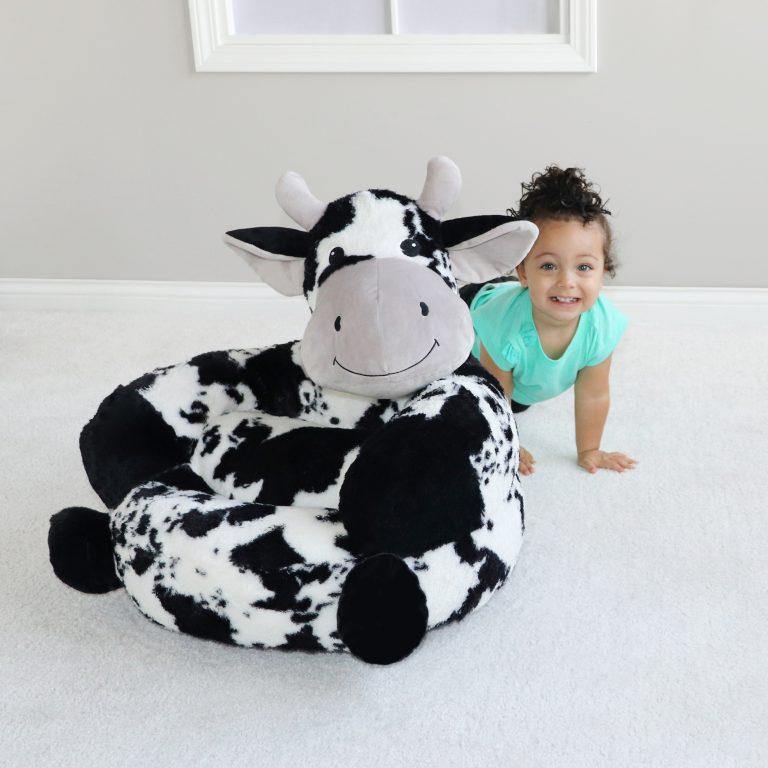 Plush Cow Chair Featured in Toys & Family Entertainment Magazine - Trend Lab