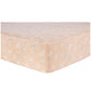 Floral Deluxe Flannel Fitted Crib Sheet - corner view