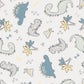 Little Dinos Deluxe Flannel Fitted Crib Sheet