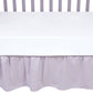 Gray Crib Skirt by Sammy & Lou®
