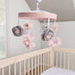 Pink Floral Musical Crib Baby Mobile by Sammy & Lou®