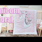 Unicorn Floral 4 Piece Crib Bedding Set by Sammy & Lou®
