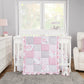 Emma 4 Piece Crib Bedding Collection by Sammy and Lou in a stylized room main image