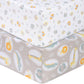 Jungle Pals 2- Pack Microfiber Fitted Crib Sheet Set by Sammy & Lou®