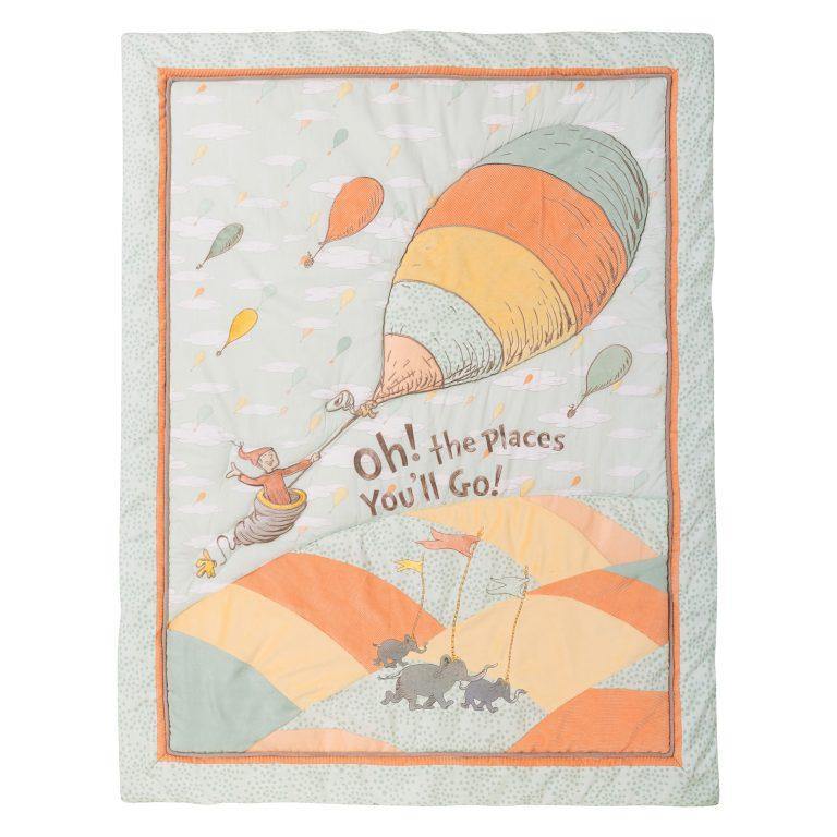 Dr. Seuss by Trend Lab Introduces Gender Neutral Oh, the Places You’ll Go! Crib Bedding Collection - Trend Lab