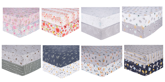 Trend Lab, LLC Introduces New Sammy & Lou 2-Pack Crib Sheets
