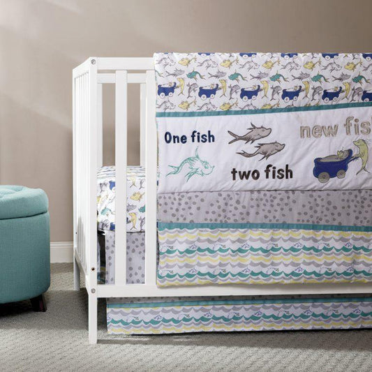 Dr. Seuss by Trend Lab Introduces New Fish Nursery Bedding Collection - Trend Lab