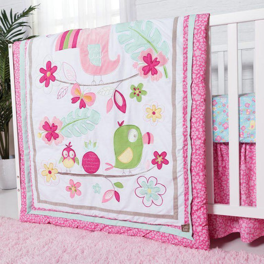 Trend Lab, LLC Introduces Tropical Tweets; A Bright Tropical Themed Nursery Collection - Trend Lab