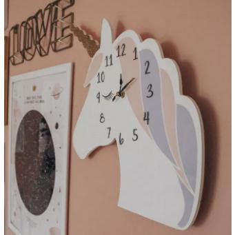 Unicorn Wall Clock Featured by Queen of the Beehive - Trend Lab