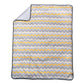 Buttercup Zigzag 3 Piece Crib Bedding Set- crib quilt