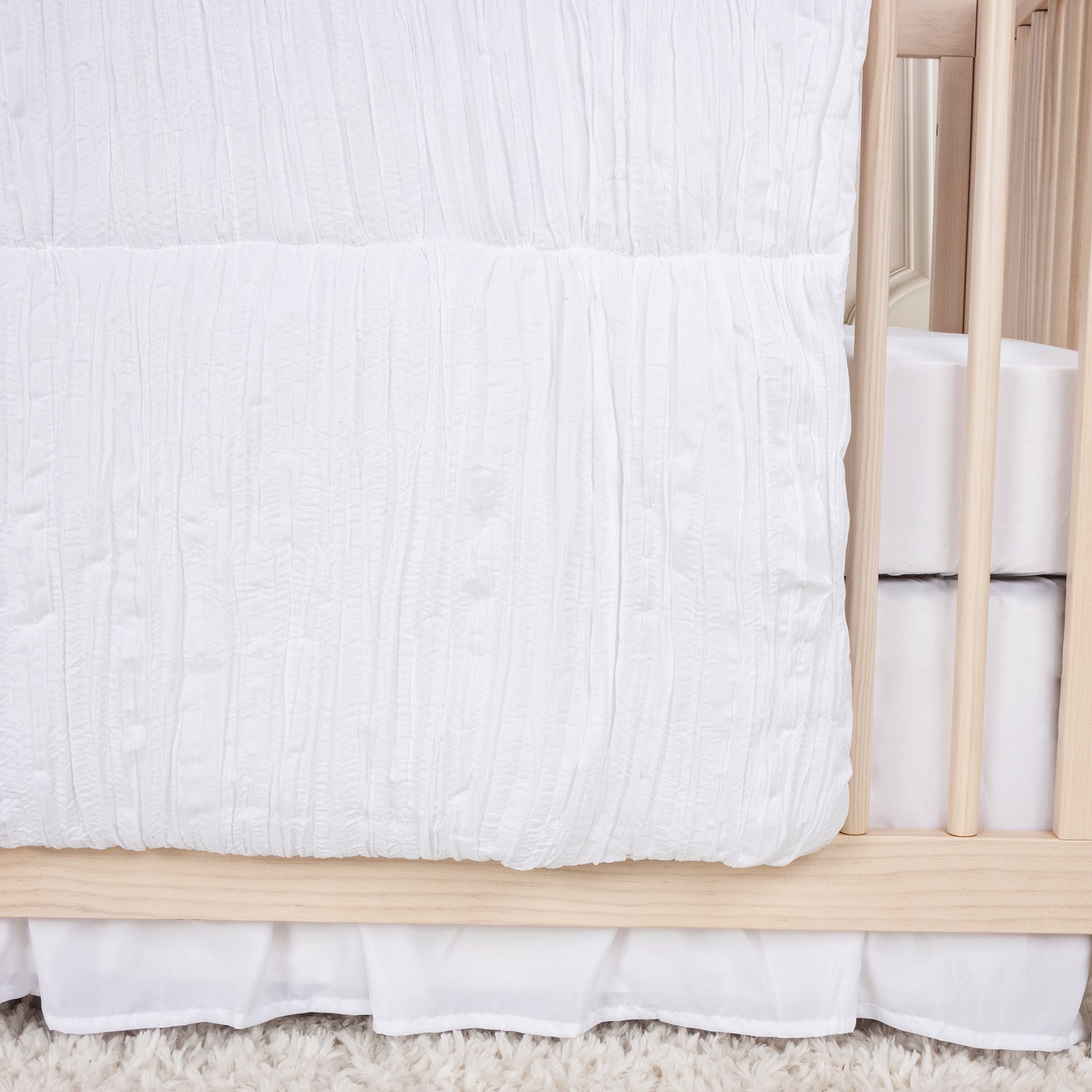 White crib sheet sale