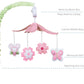 Floral Musical Crib Baby Mobile
