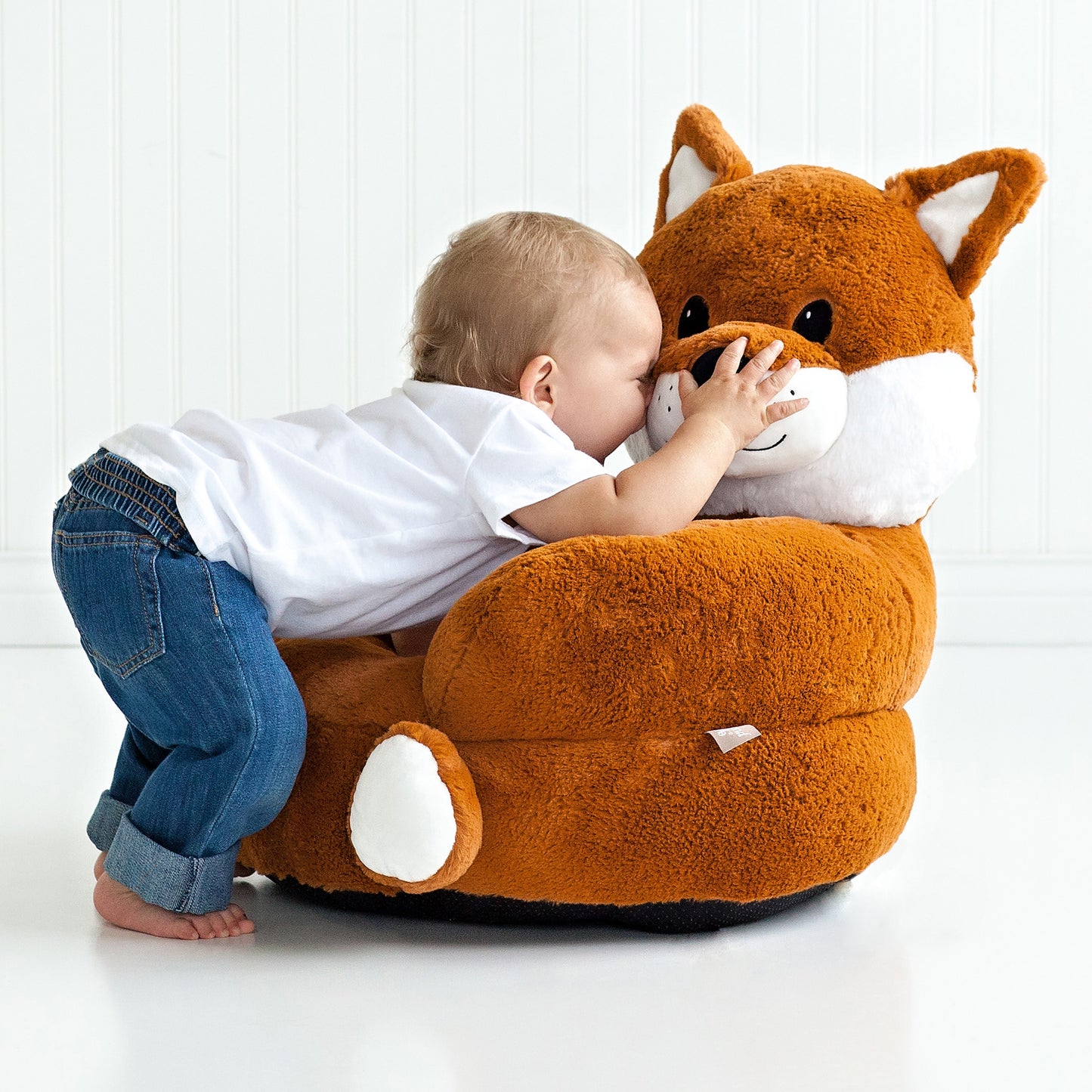 Toddler Plush Fox Character Chair