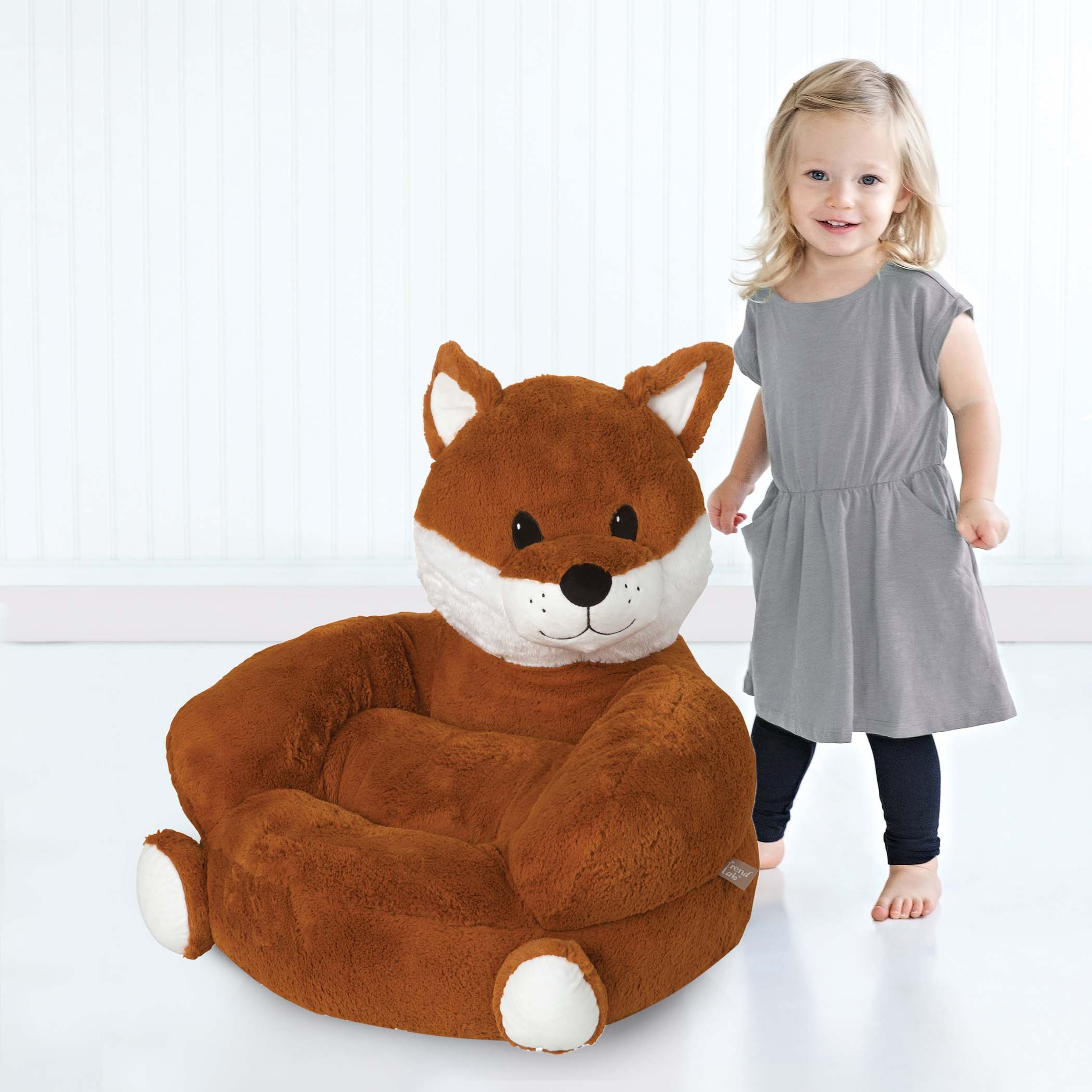 Plush best sale child chair