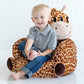Toddler Plush Giraffe Character Chair