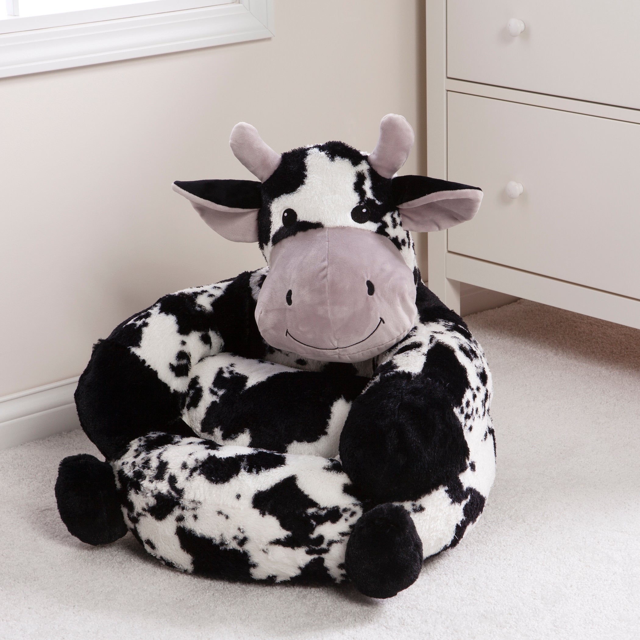 Cow on sale plush chair