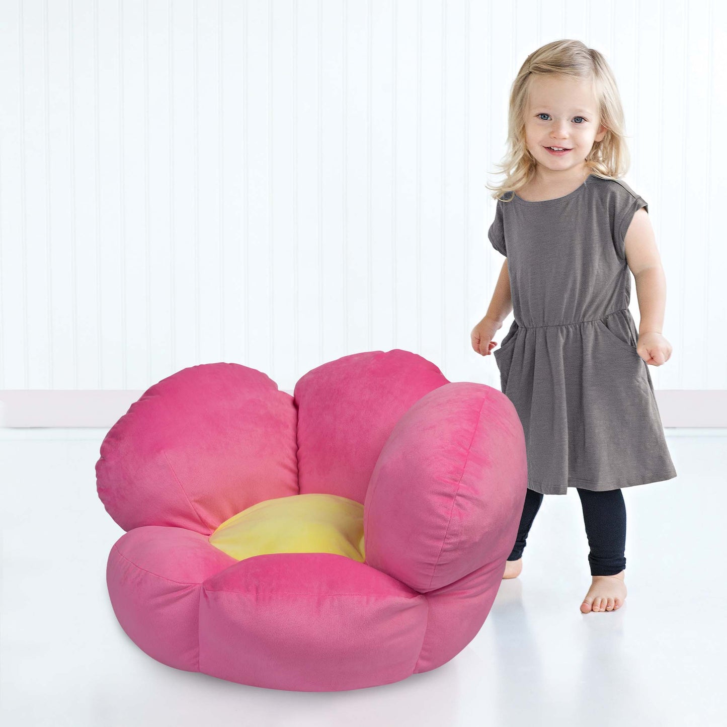 Toddler Plush Flower Character Chair