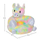 Toddler Plush Rainbow Unicorn Character Chair