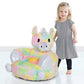 Toddler Plush Rainbow Unicorn Character Chair