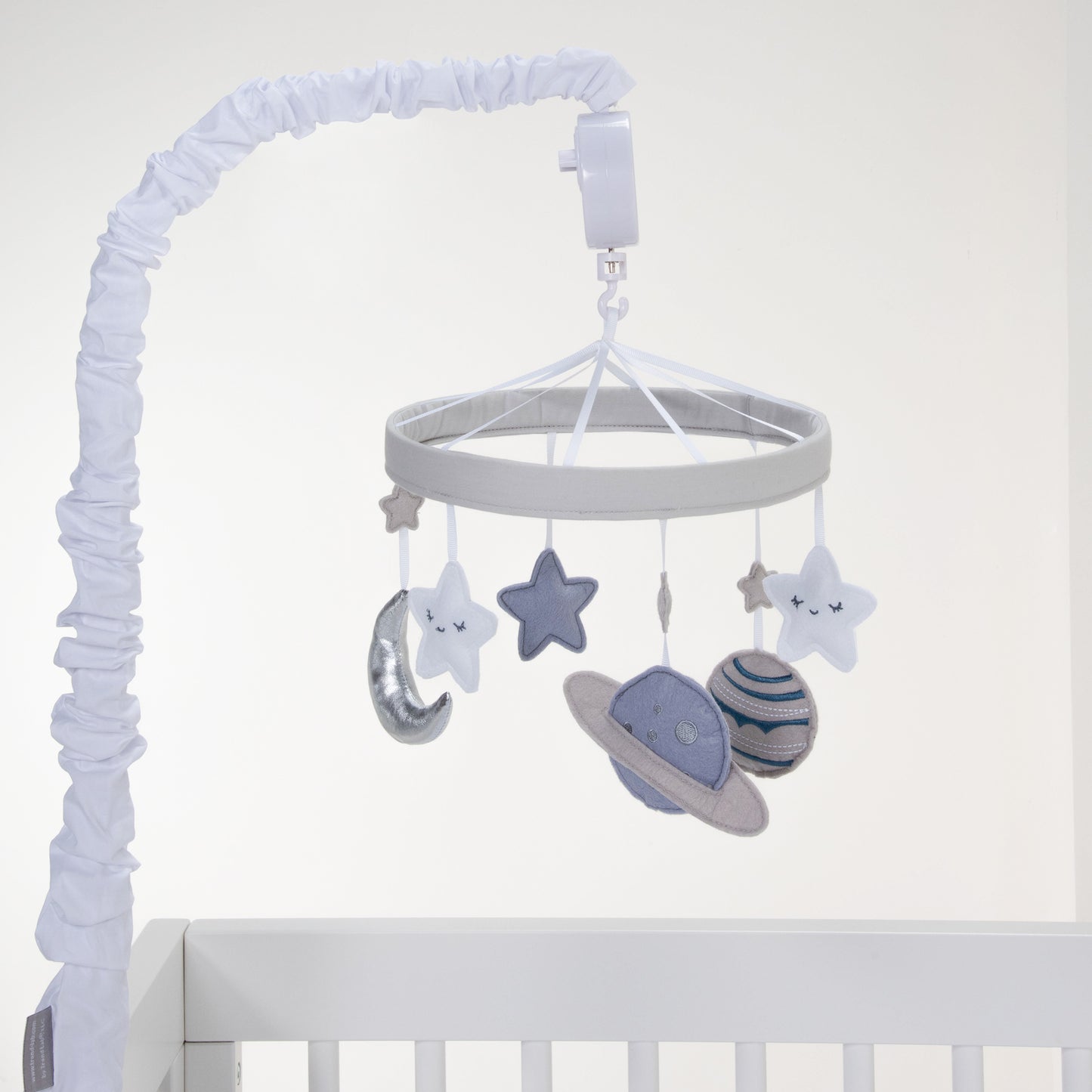 Celestial Space Musical Mobile - in room stylized image