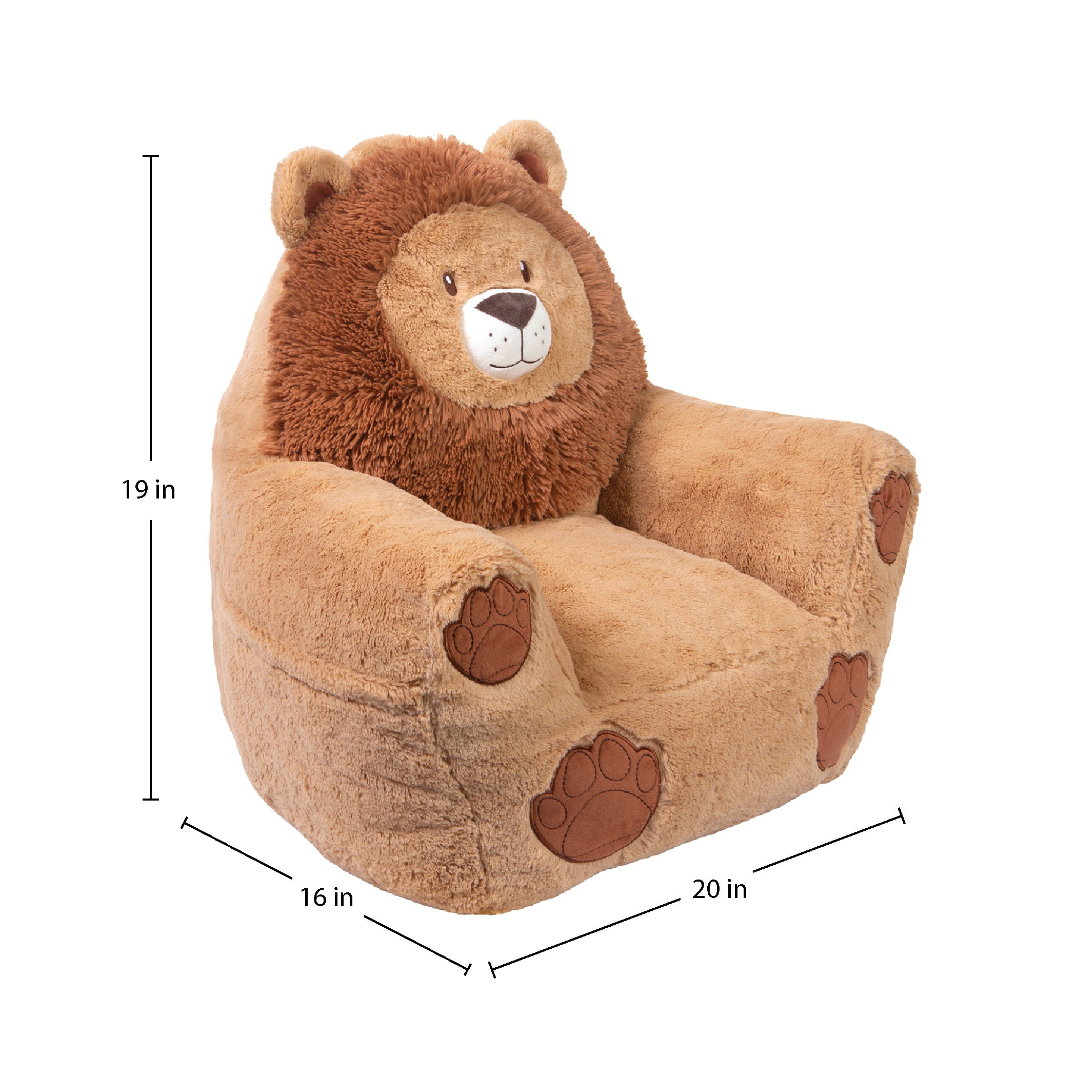 Lion bean bag discount chair