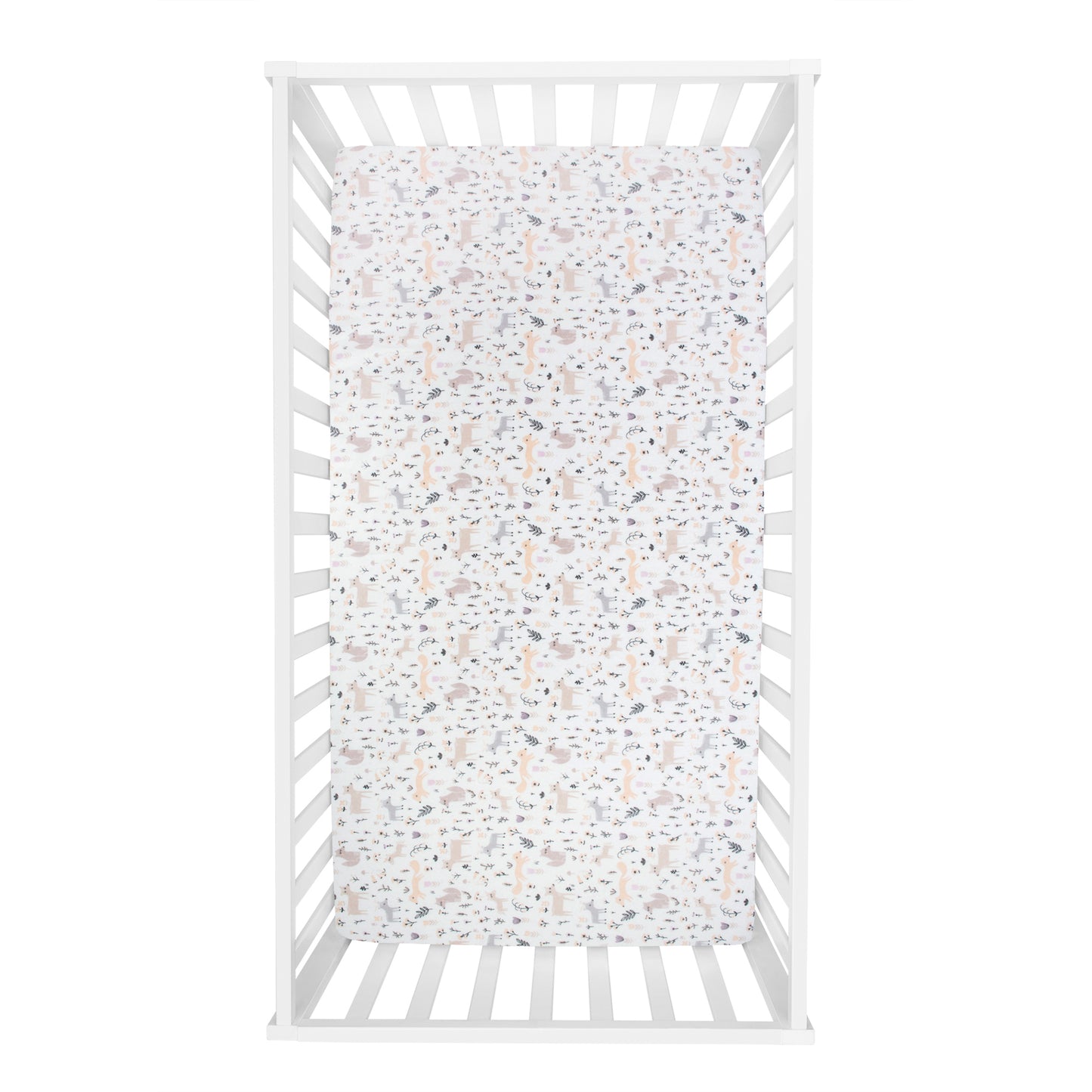 Mystical Forest Deluxe Flannel Crib Sheet