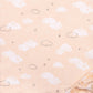 Cloud Sprinkles Deluxe Flannel Crib Sheet-swatch view