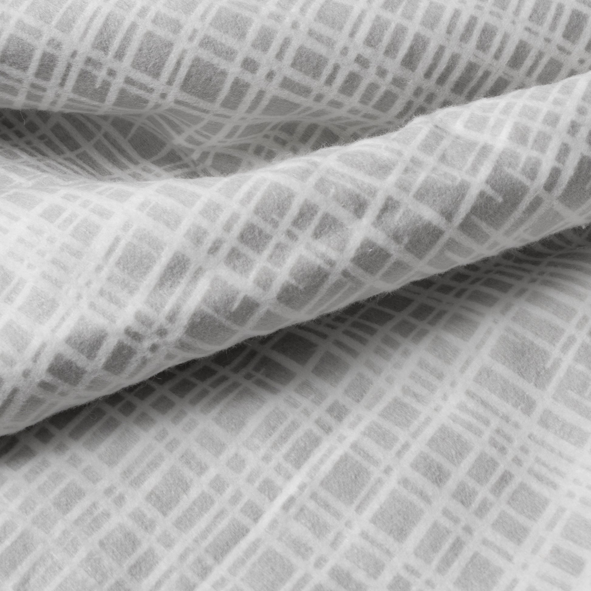  Criss Cross Deluxe Flannel Fitted Crib Sheet- flannel fabric details; Crib sheet fits a standard 28 in x 52 in crib mattress and features 10-inch-deep pockets with elastic surrounding the entire opening ensuring a more secure safer fit.