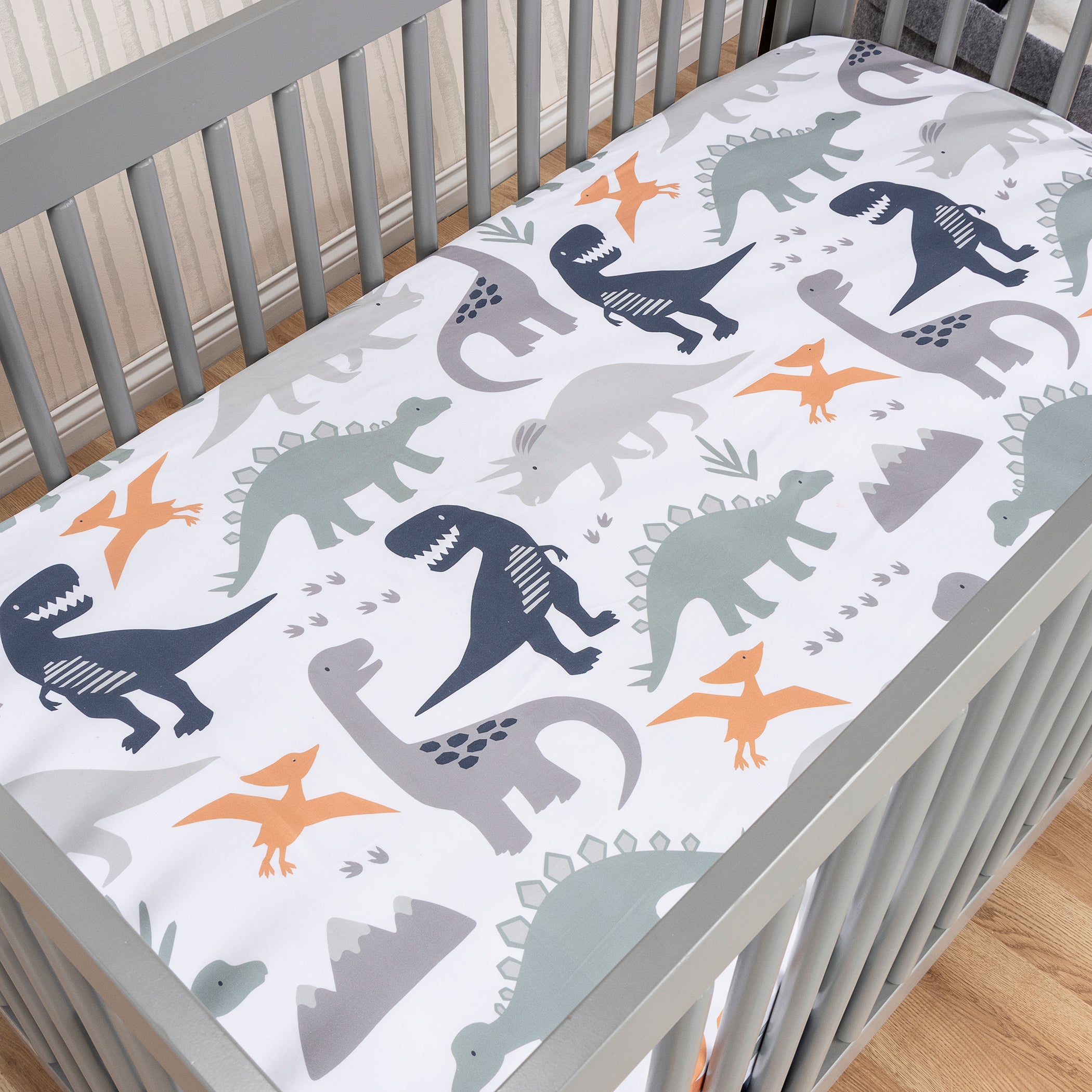 Dinosaur cot bed bedding set online