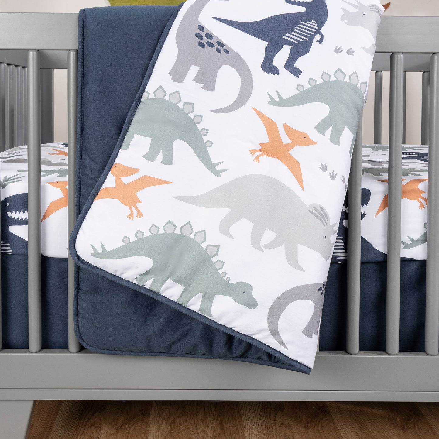 Prehistoric Dino’s 3 Piece Crib Bedding Set