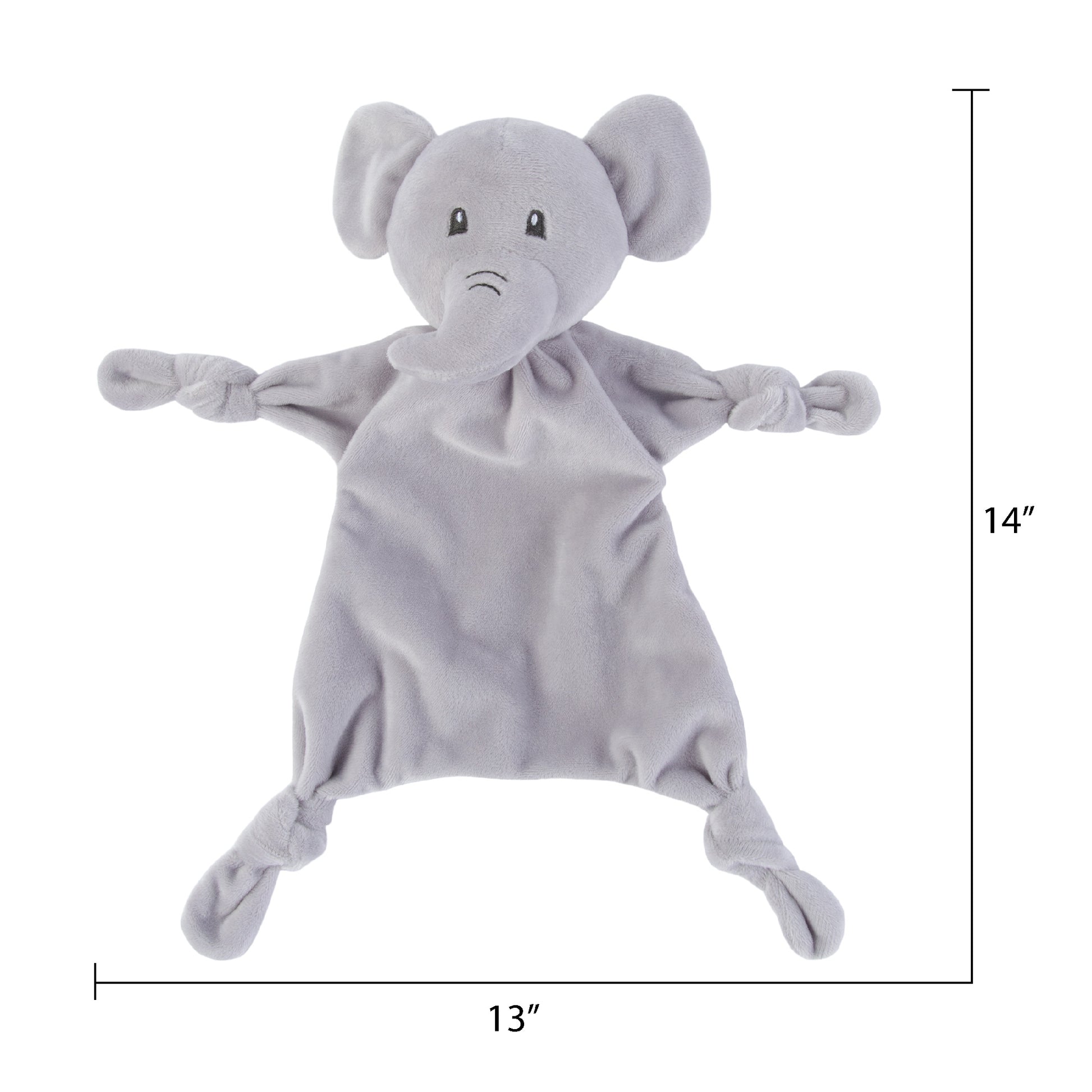  Elephant Security Blanket- dimensions