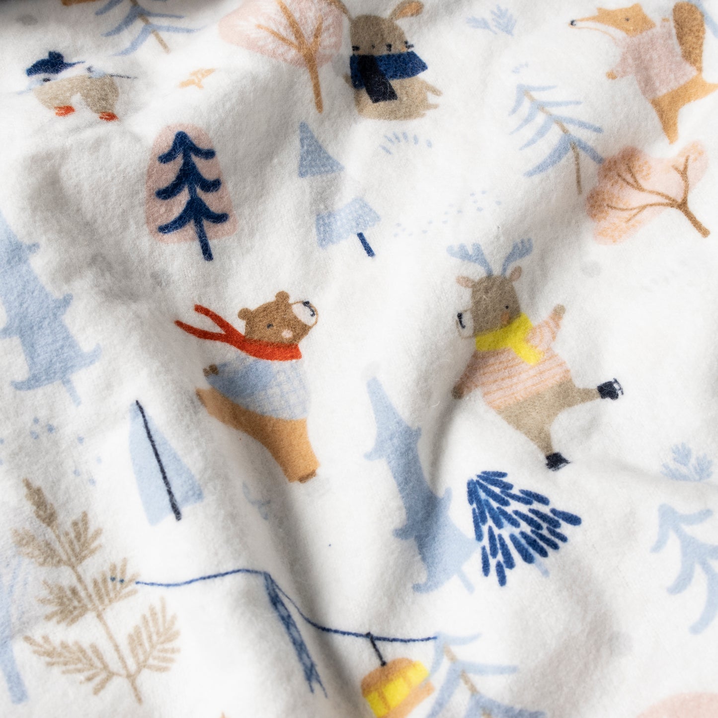 Winter Park Deluxe Flannel Fitted Crib Sheet