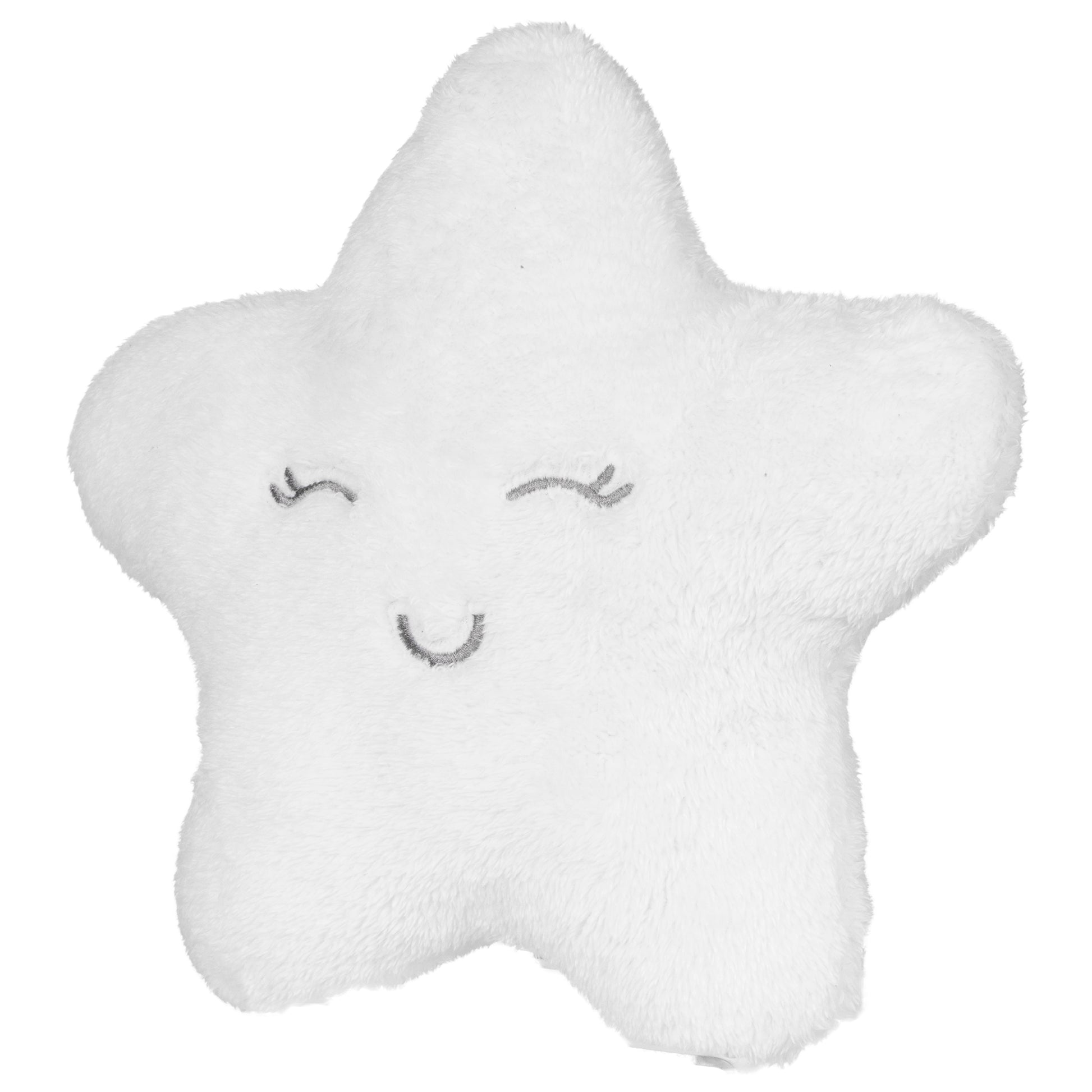 LaurelTree Aesthetic Cute Fuzzy Plush Star Shape  