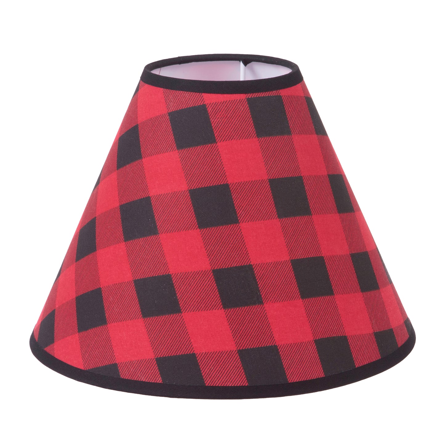 Red & Black Plaid Lumberjack Lamp Shade