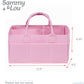 Ice Pink Felt Storage Caddy by Sammy & Lou®