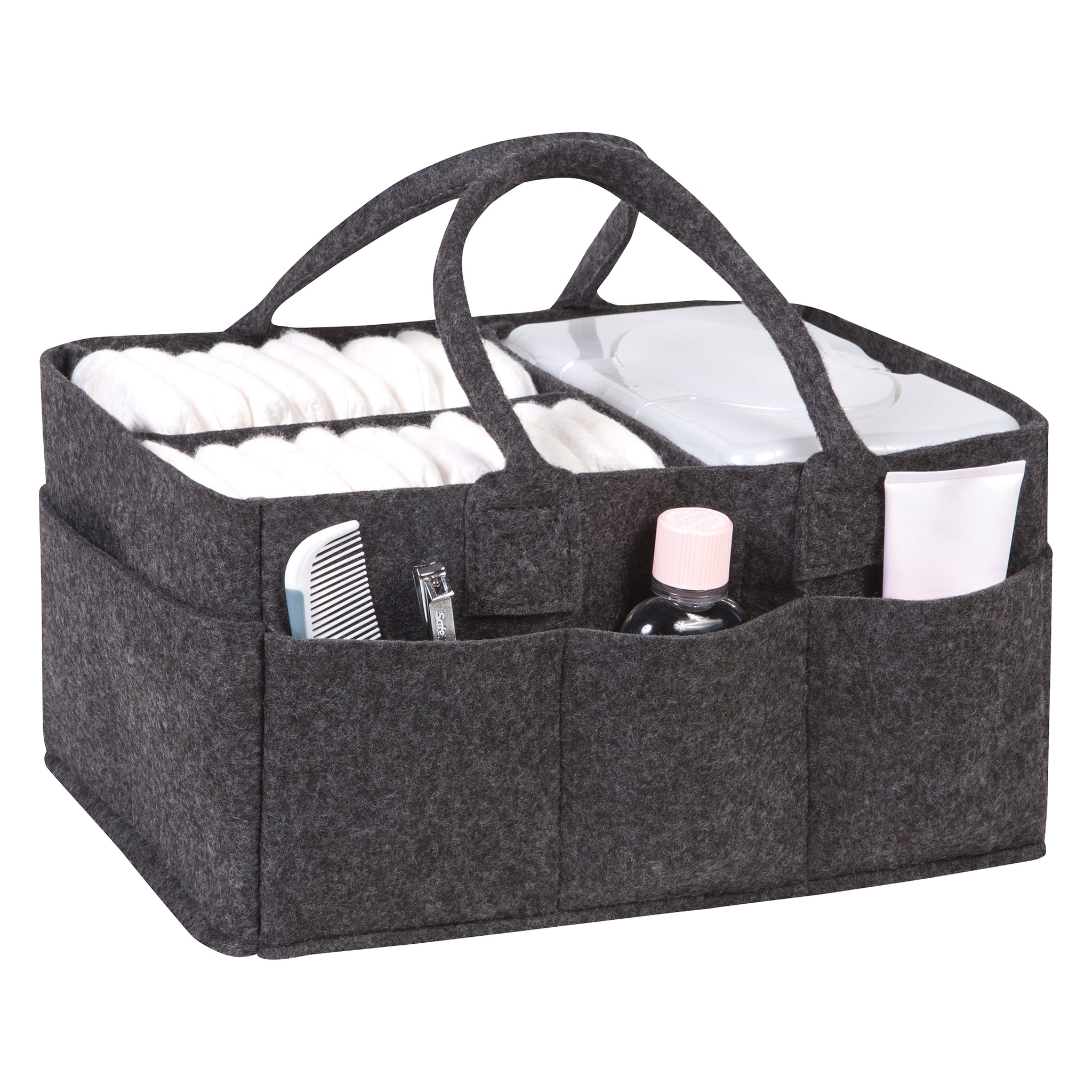 Charcoal Gray Felt Storage Caddy by Sammy & Lou®