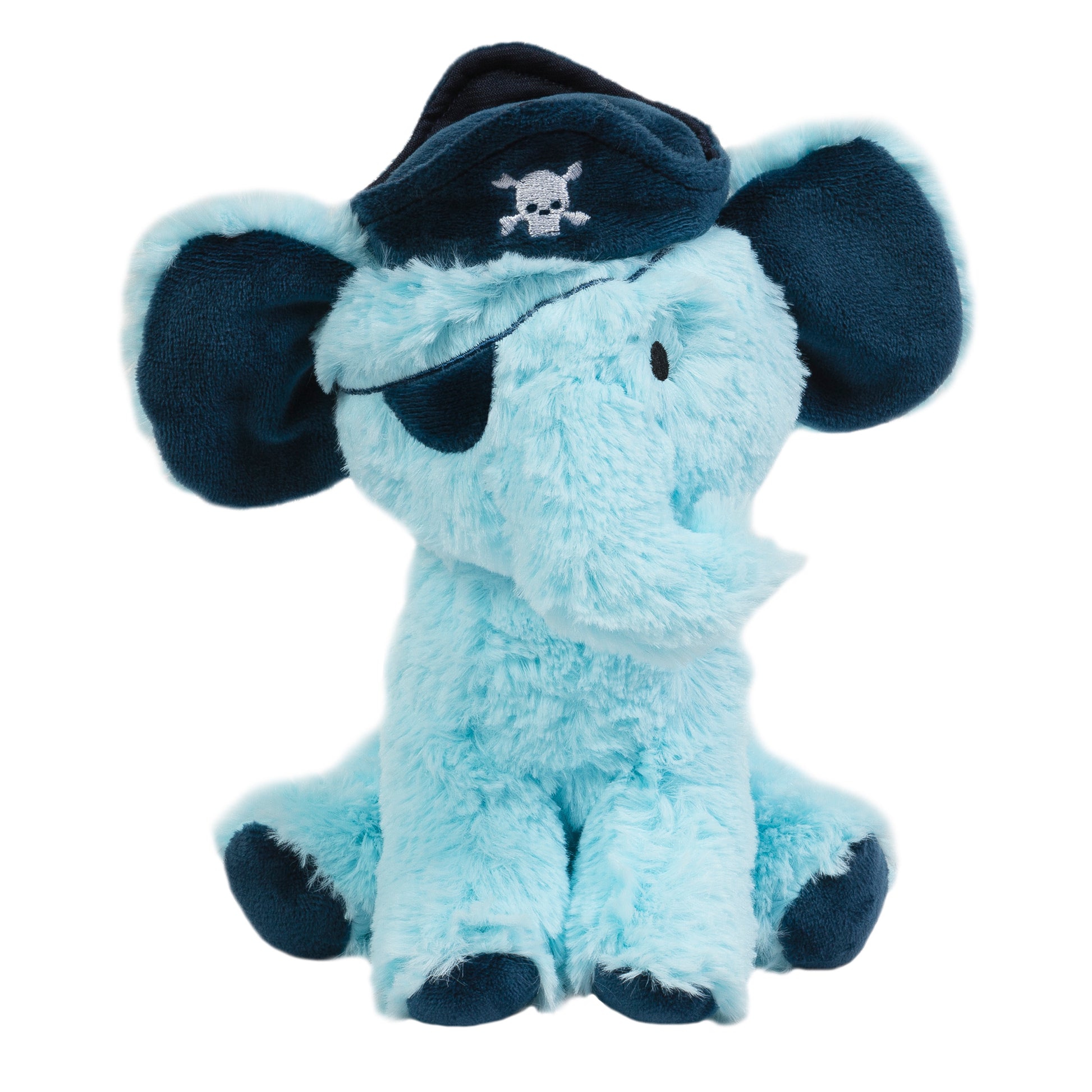 Pirate Elephant Blue Plush Toy 