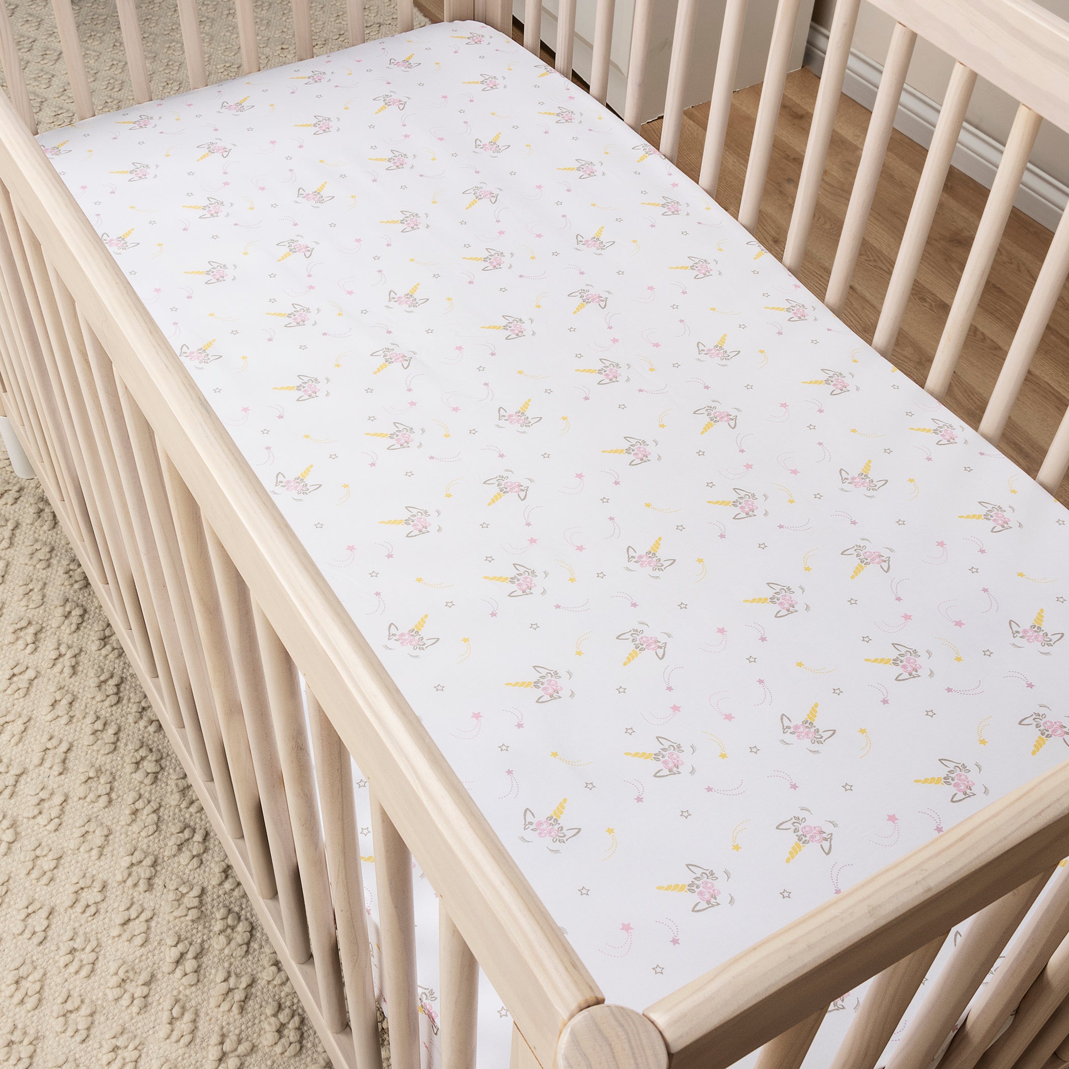 Unicorn discount cot sheets