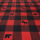 Lumberjack 2-Pack Microfiber Fitted Crib Sheet Set by Sammy & Lou®