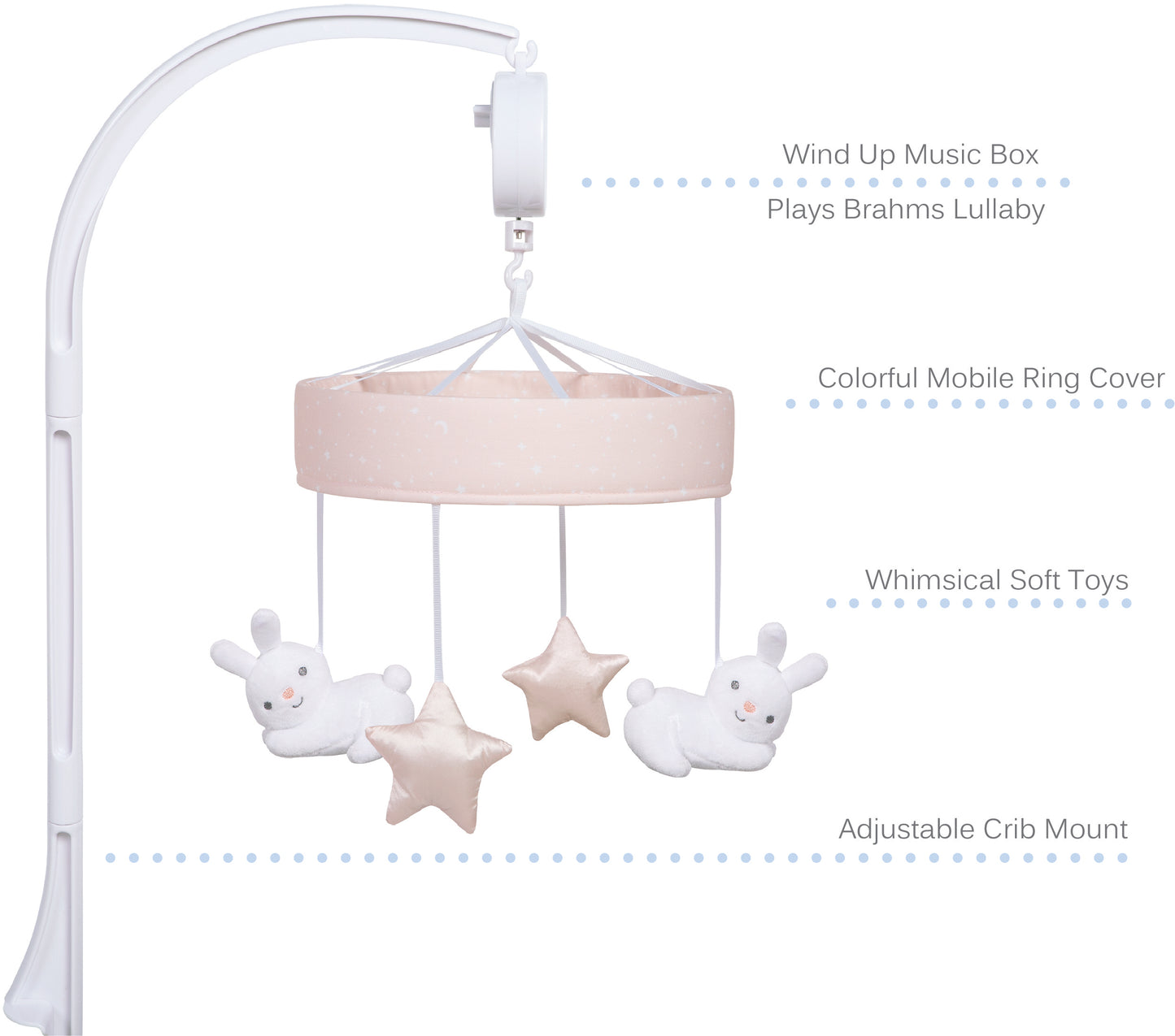 Cottontail Cloud Musical Crib Baby Mobile by Sammy & Lou®