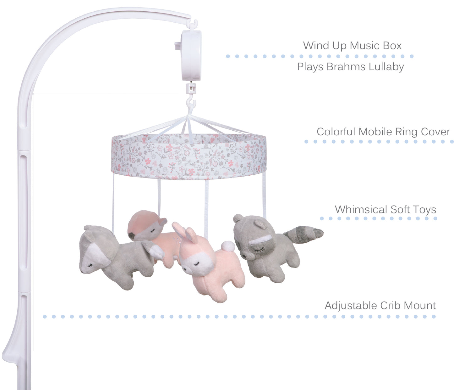 Sweet Forest Friends Musical Crib Baby Mobile by Sammy & Lou®