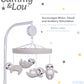 Sloths Musical Crib Baby Mobile by Sammy & Lou®