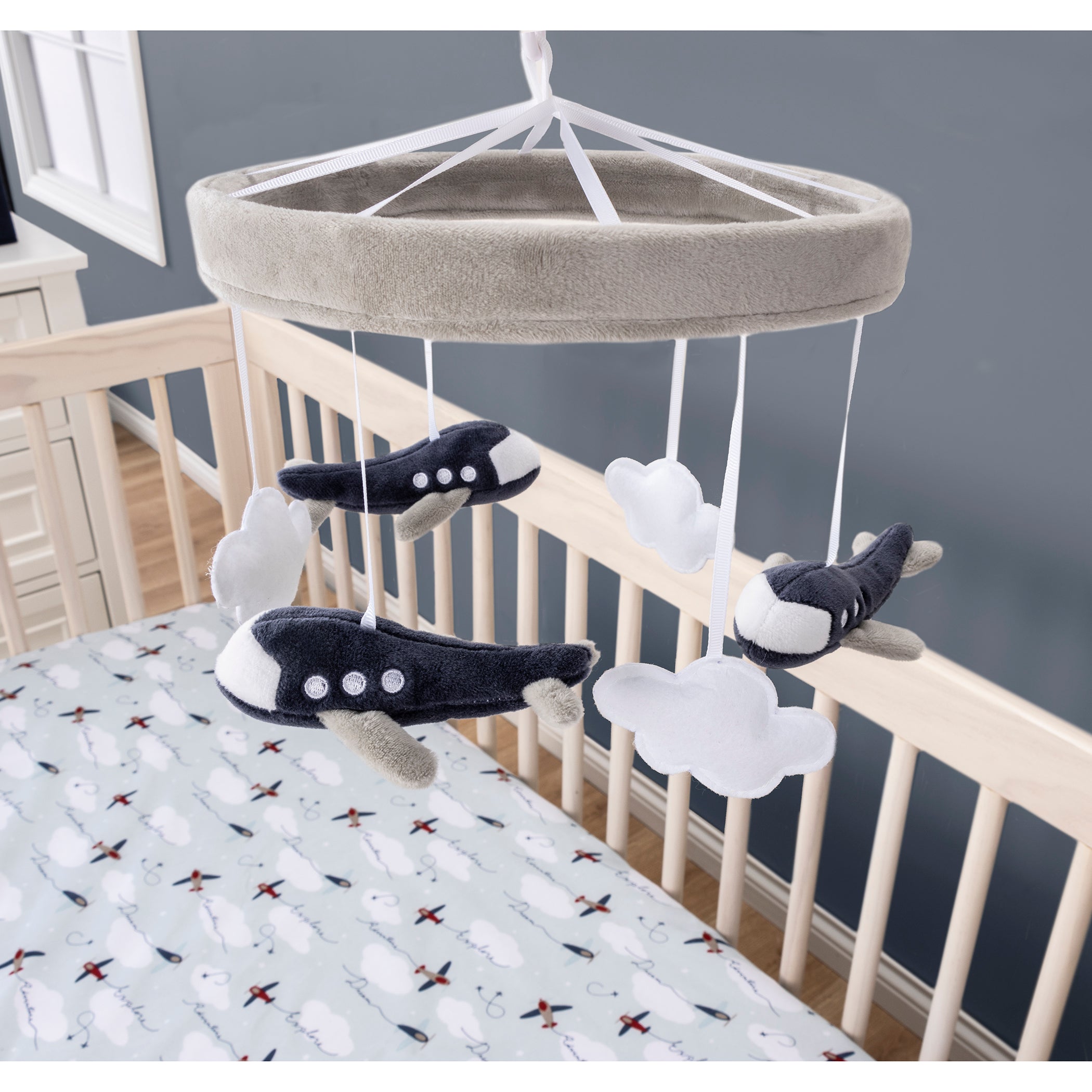 Airplane Musical Crib Mobile by Sammy and Lou®