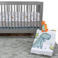 Dinosaur Million Years 4 Piece Crib Bedding Set by Sammy & Lou® in stylized nursery