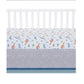  Dinosaur Million Years 4 Piece Crib Bedding Set by Sammy & Lou®; crib sheet and crib skirt