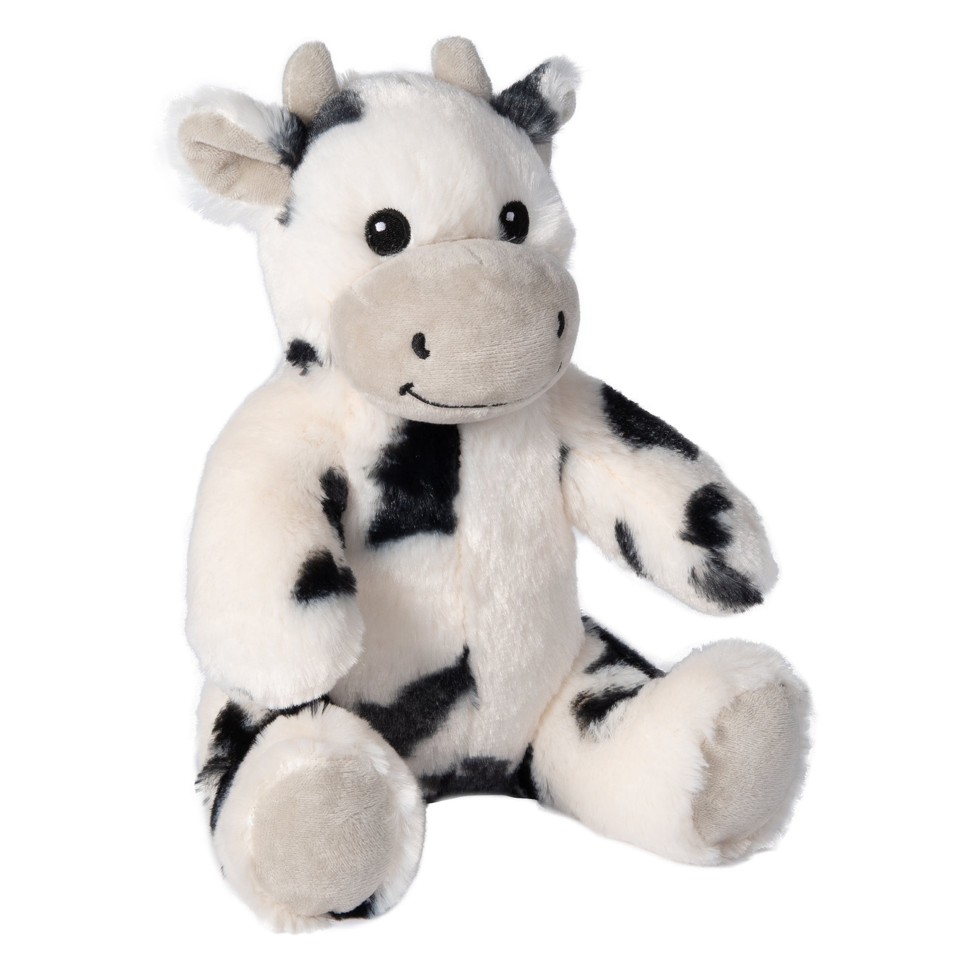 Cow plush toy angled