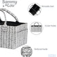 Herringbone Felt Storage Caddy by Sammy & Lou®