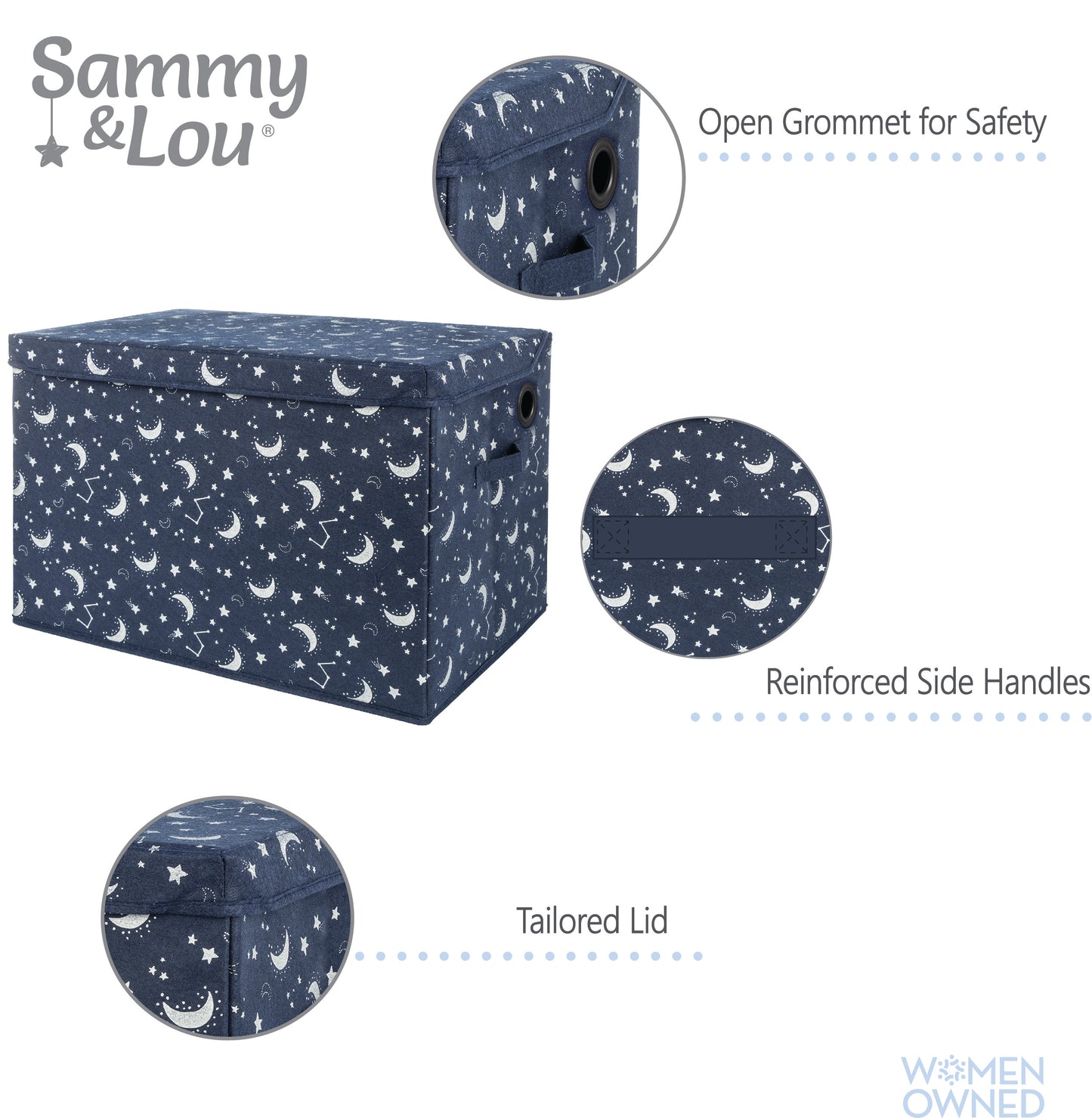 Constellation Felt Toy Box by Sammy & Lou®