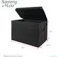 Black Felt Toy Box by Sammy & Lou®