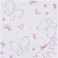  Floral Butterfly 4 Piece Crib Bedding Set; swatch view